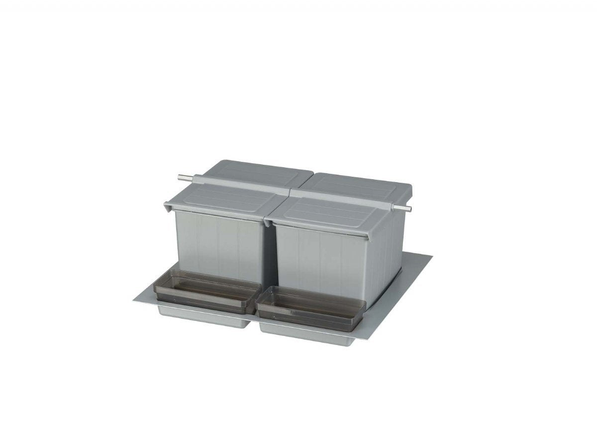 BigDrawer Çekmece İçi 1x Büyük ve 2x Küçük Çöp Kovası, 2x Kaplı