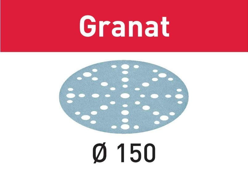 Taşlama taşı STF D150/48 P120 GR/100 Granat (100 adet) - Furnicept