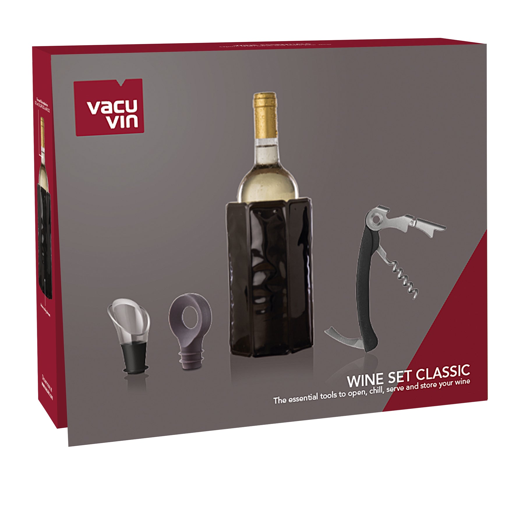 Şarap Seti Classic 4'lü Set - Furnicept