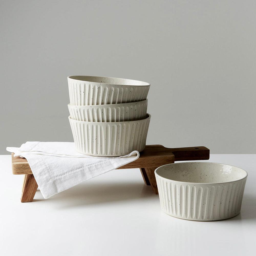 Spots Stoneware Bowl