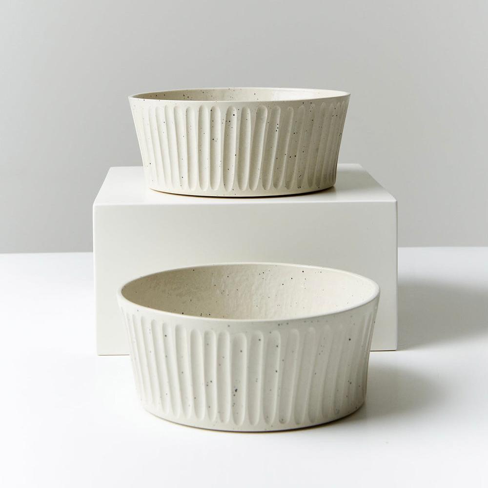 Spots Stoneware Bowl