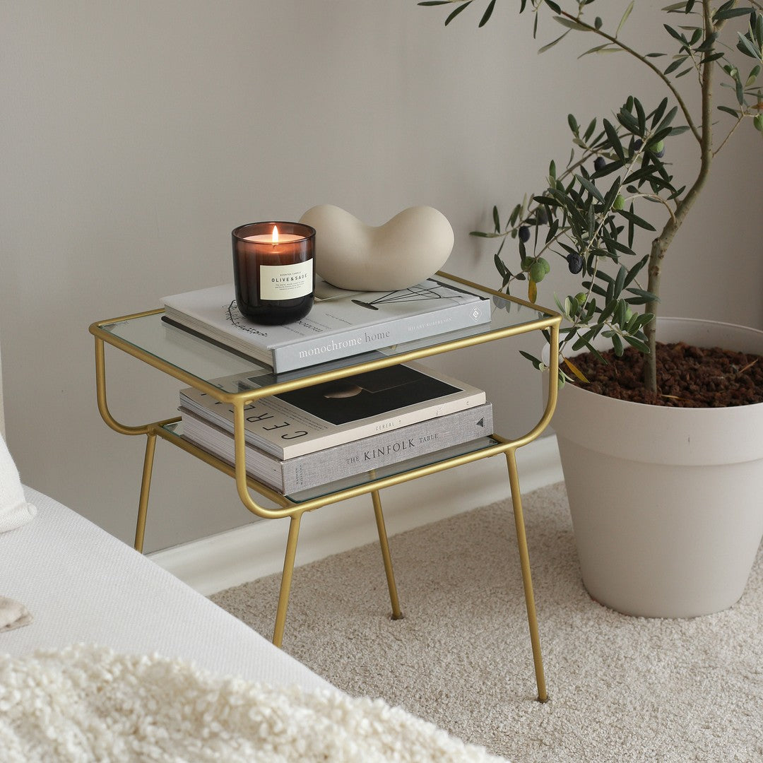 Deer Metal Nightstand