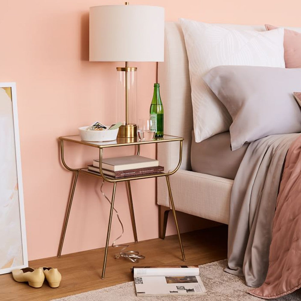 Deer Metal Nightstand