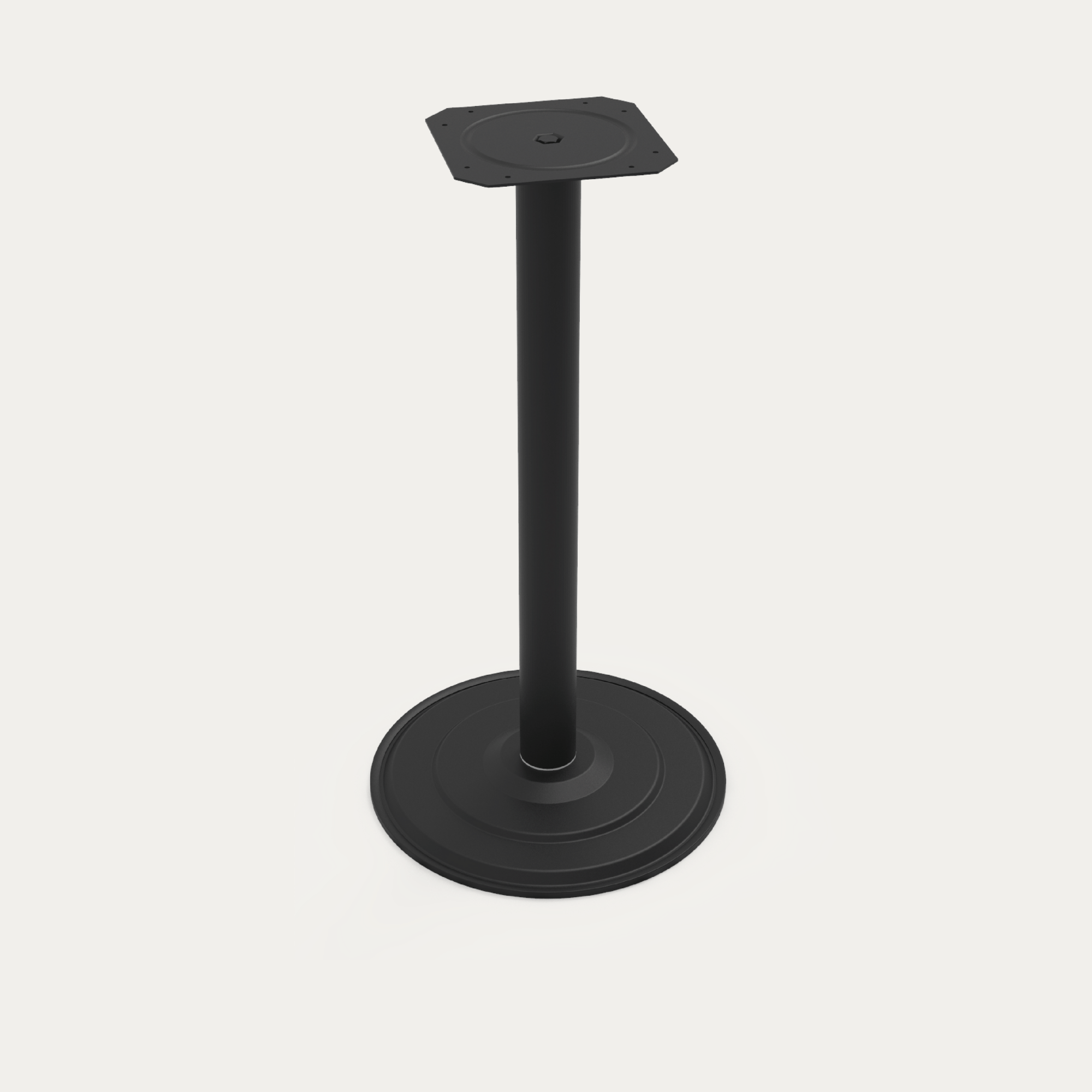 730x60mm Yuvarlak Taban Masa Ayağı 2'li Takım