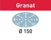 Taşlama taşı STF D150/48 P240 GR/100 Granat (100 adet) - Furnicept