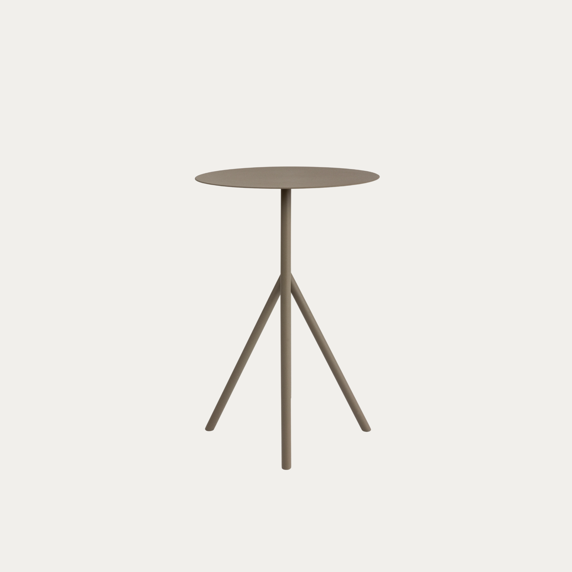 Citron Metal Side Table