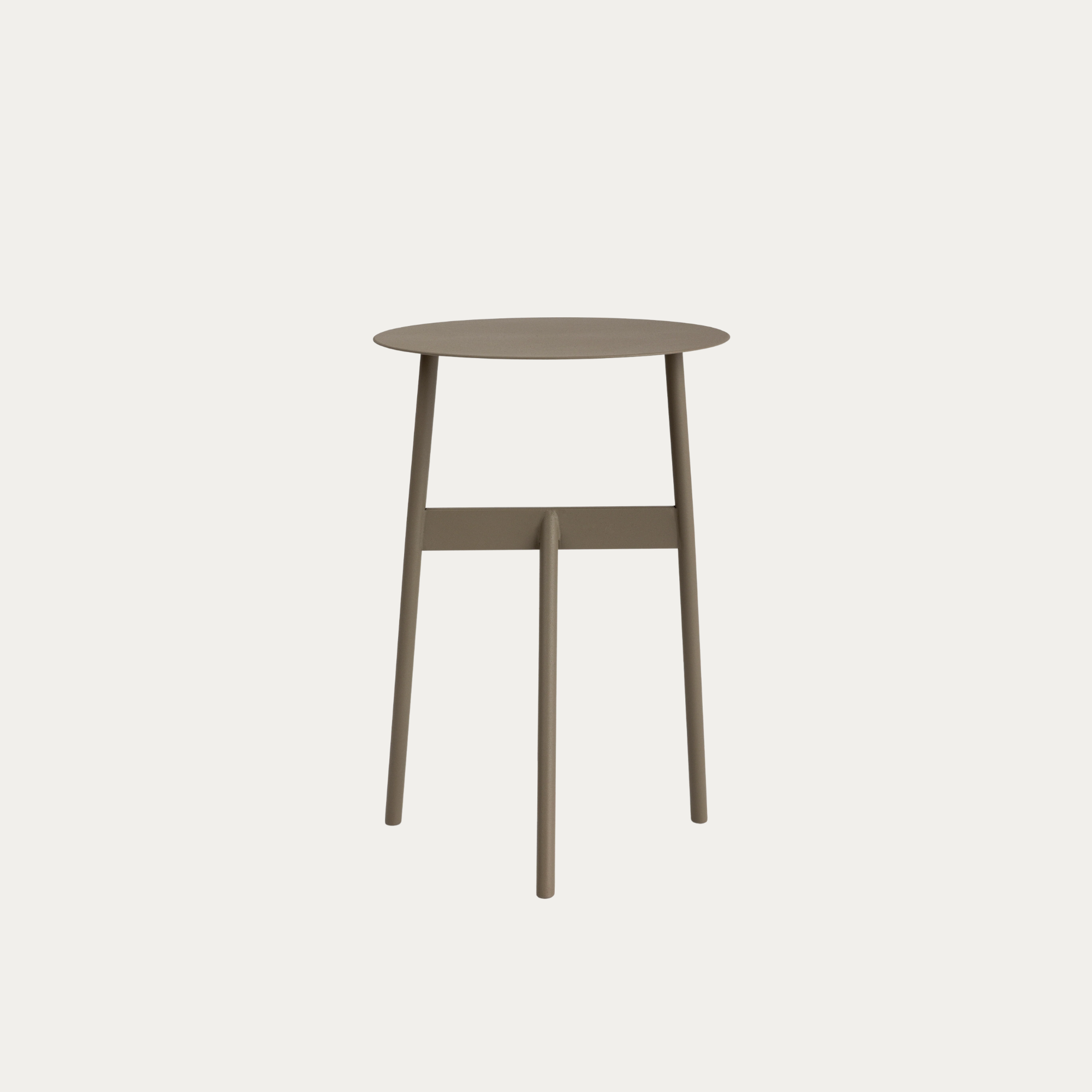 Citron Metal Side Table