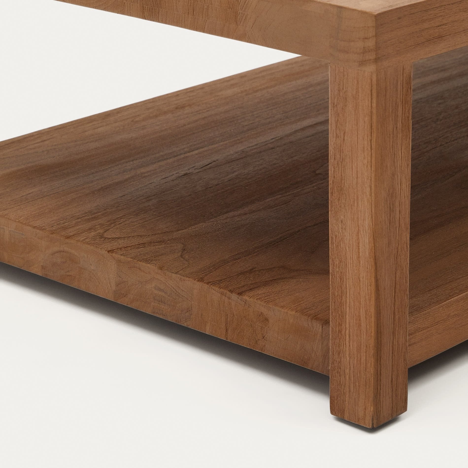 Camaino Wooden Square Coffee Table