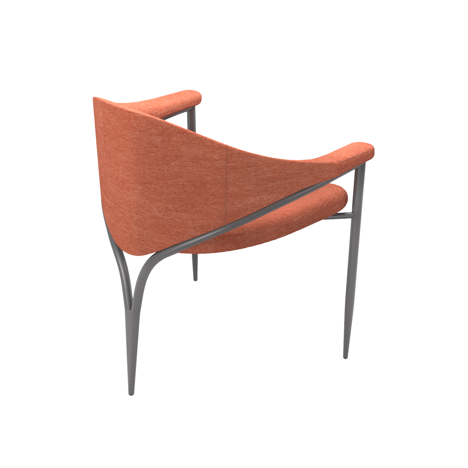 Trident Konik Metal Sandalye - Furnicept