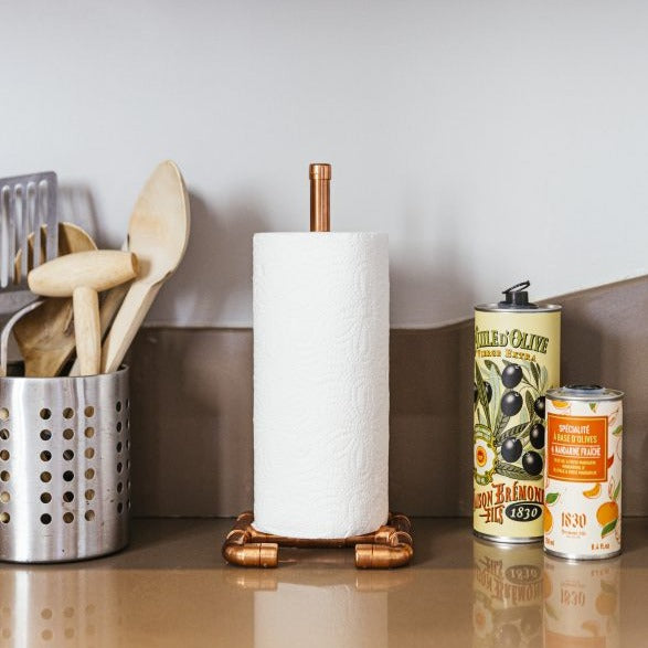 El Abra Copper Paper Towel Holder