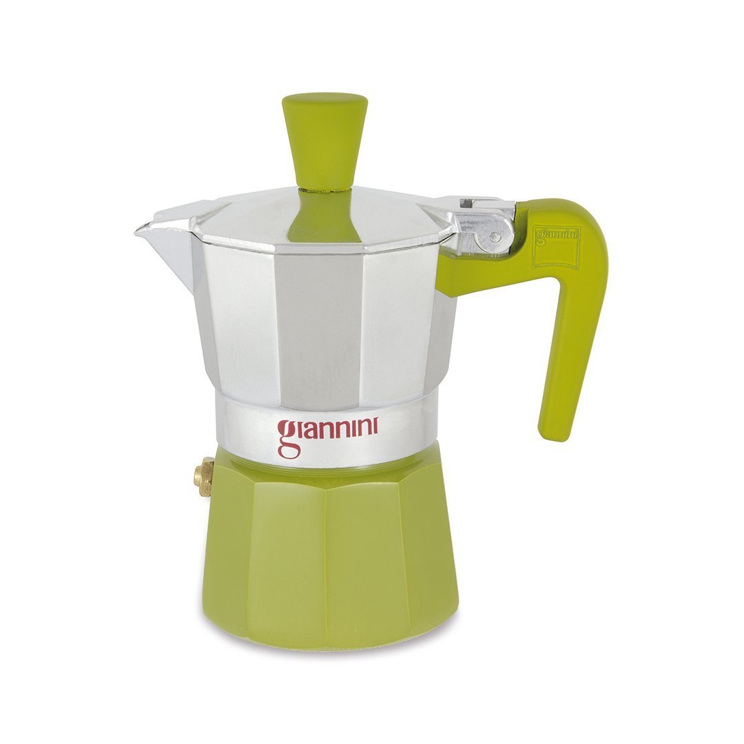 Yeşil Renk 3 Bardaklık Kahve Makinesi - Furnicept