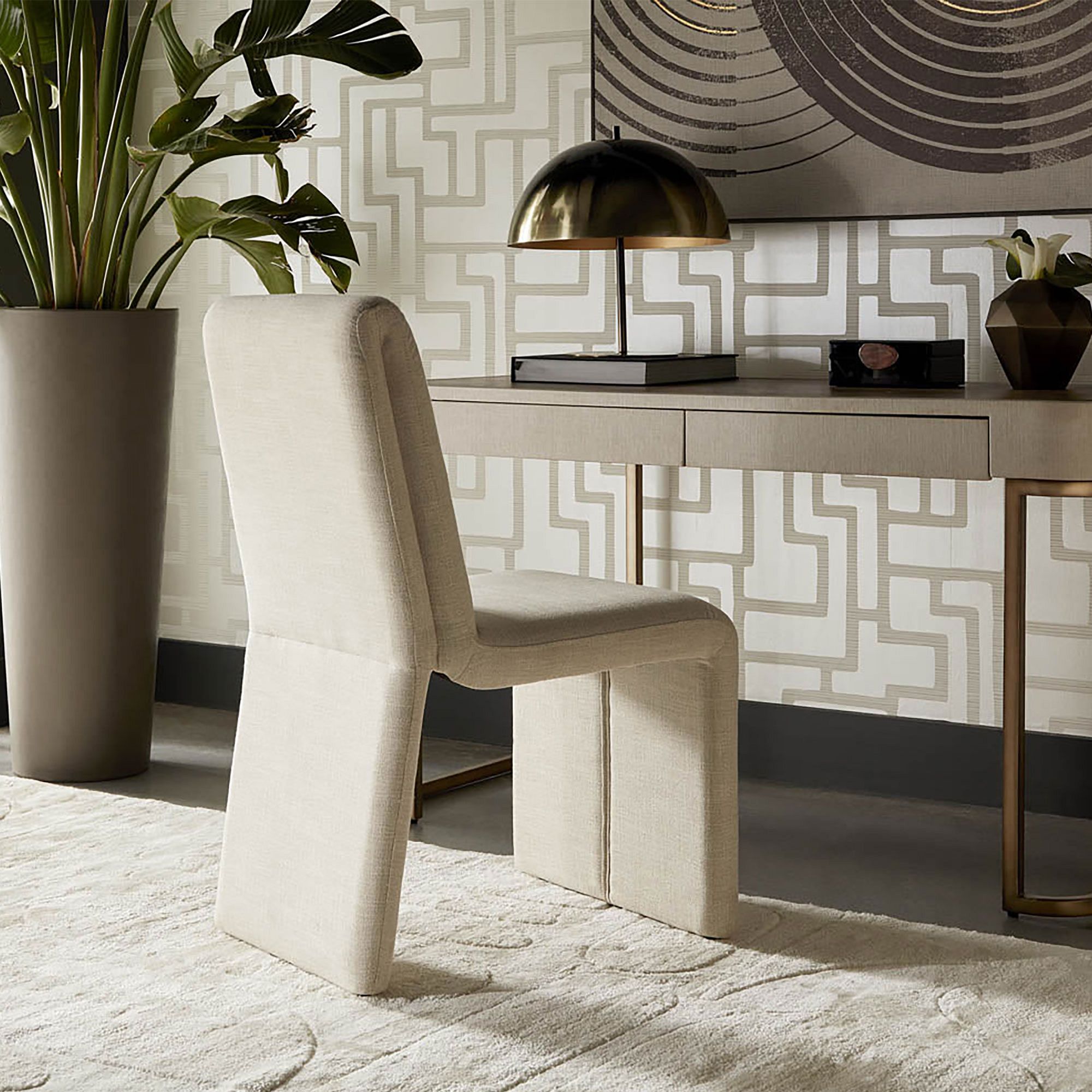 Monar Cream Chair