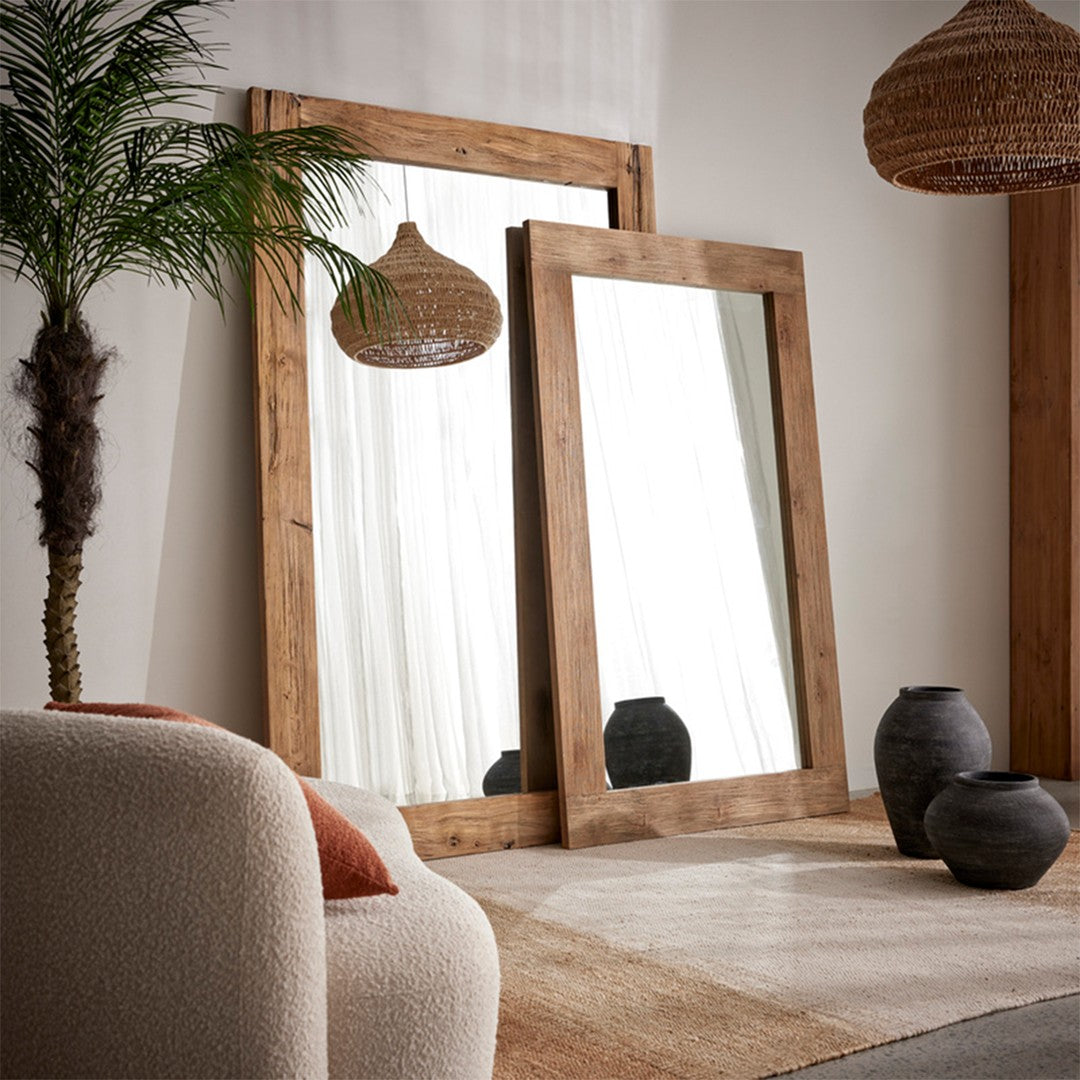 Huljen Wooden Mirror