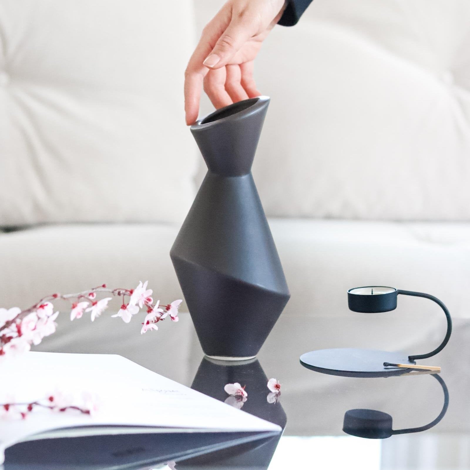 Teza Scandinavian Vase